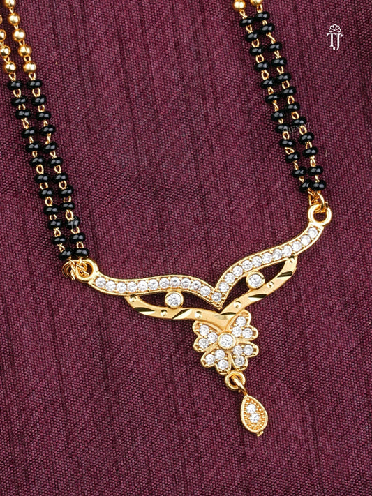 Stylish American Diamond Mangalsutra for Modern Married Women