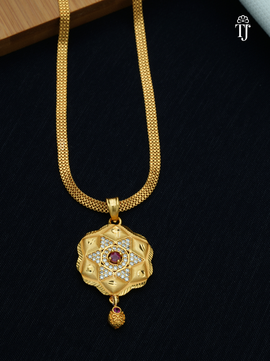 Artificial Pendant Earring Set for Women | Charming Pendant and Earrings Set