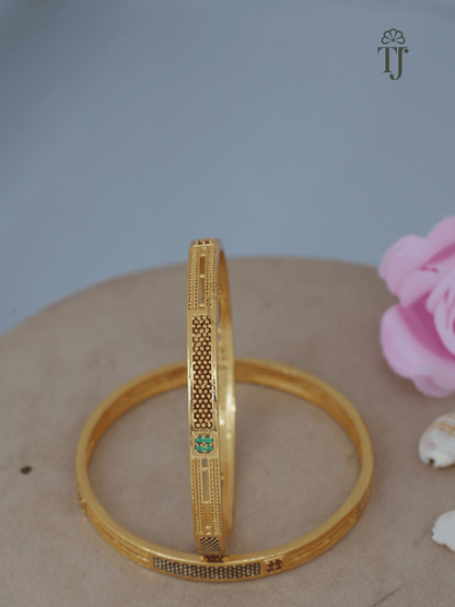 Best Artificial Bangles for Daily Use | Simple and Elegant Plain Bangle Design (1 Pair)