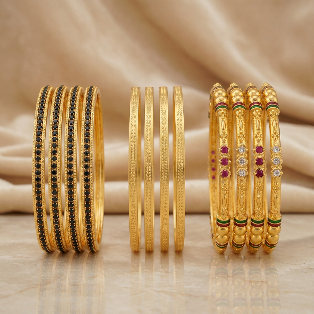 Bestseller Designer Bangles Combo Set of 3 Designs
