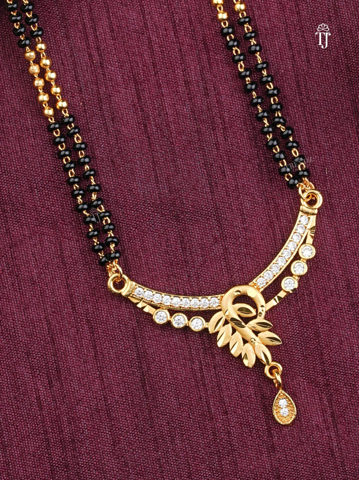 Buy Latest American Diamond Mangalsutra Designs Online | Trendy Styles for Women