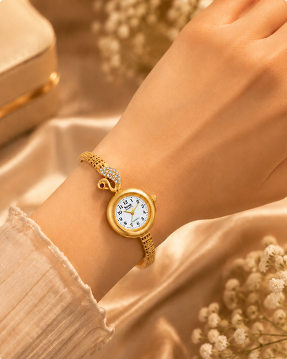 Beautiful  Quartz Gold Bracelet Watch