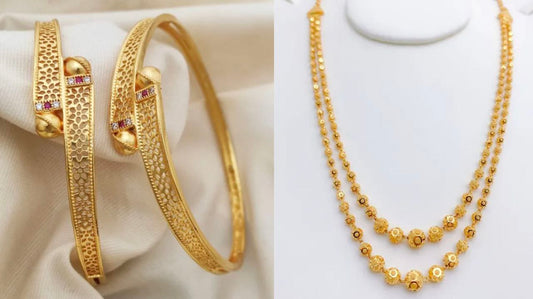Combo Of Bangles & Mala With Premium Quality