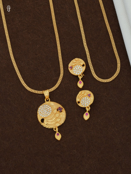 Fashionable Women’s Pendant Set Collection | Buy Latest & Designer Pendant Online
