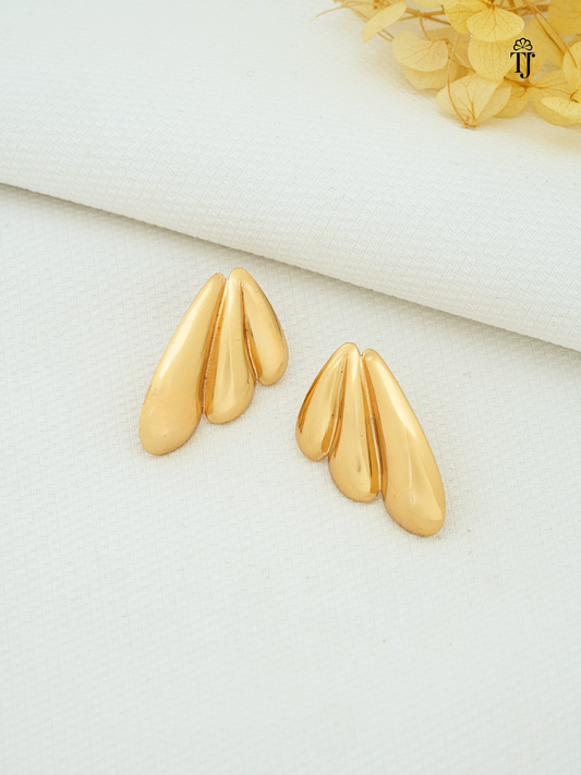 Modern Earrings Designs for Women & Girls | Stylish 18k Gold Plated Earrings
