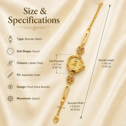 Premium Brass bracelet-style Watch for Women