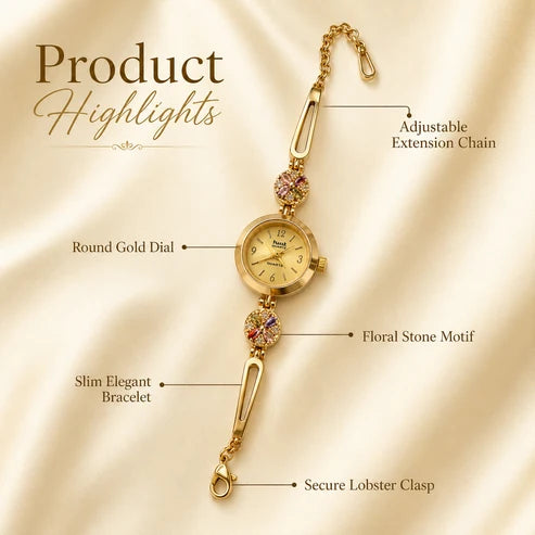 Premium Brass bracelet-style Watch for Women
