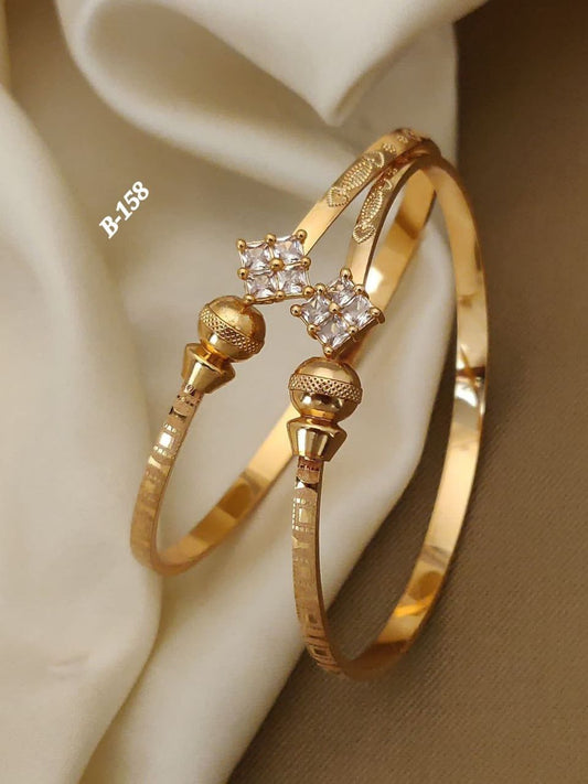 Stylish Adjustable Bracelets For Women & Girls Pack Of 2 Piece (1 Pair)