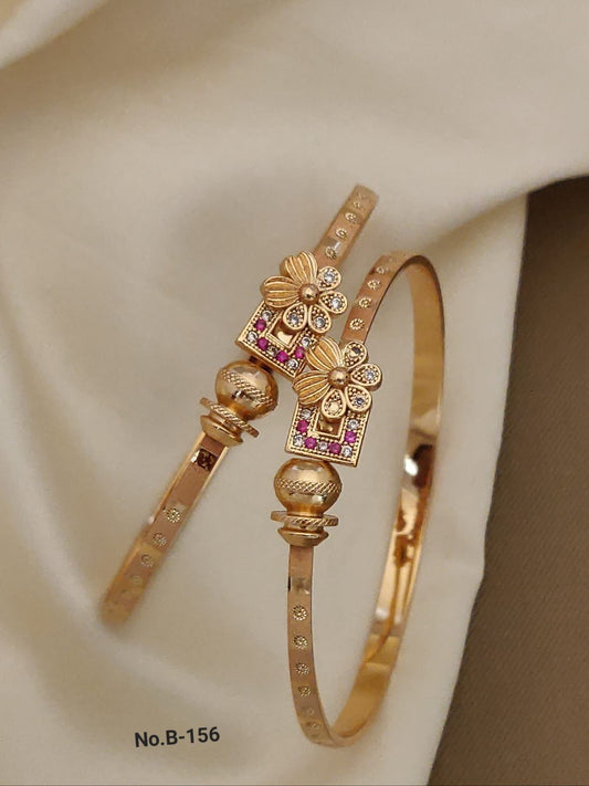 Stylish Adjustable Bracelets For Women & Girls Pack Of 2 Piece (1 Pair)