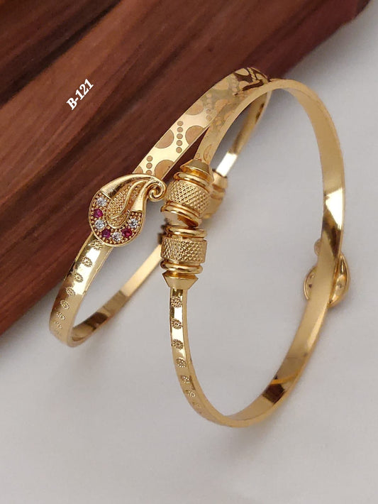 Stylish Adjustable Bracelet For Women & Girls Pack Of 2 Piece (1 Pair)