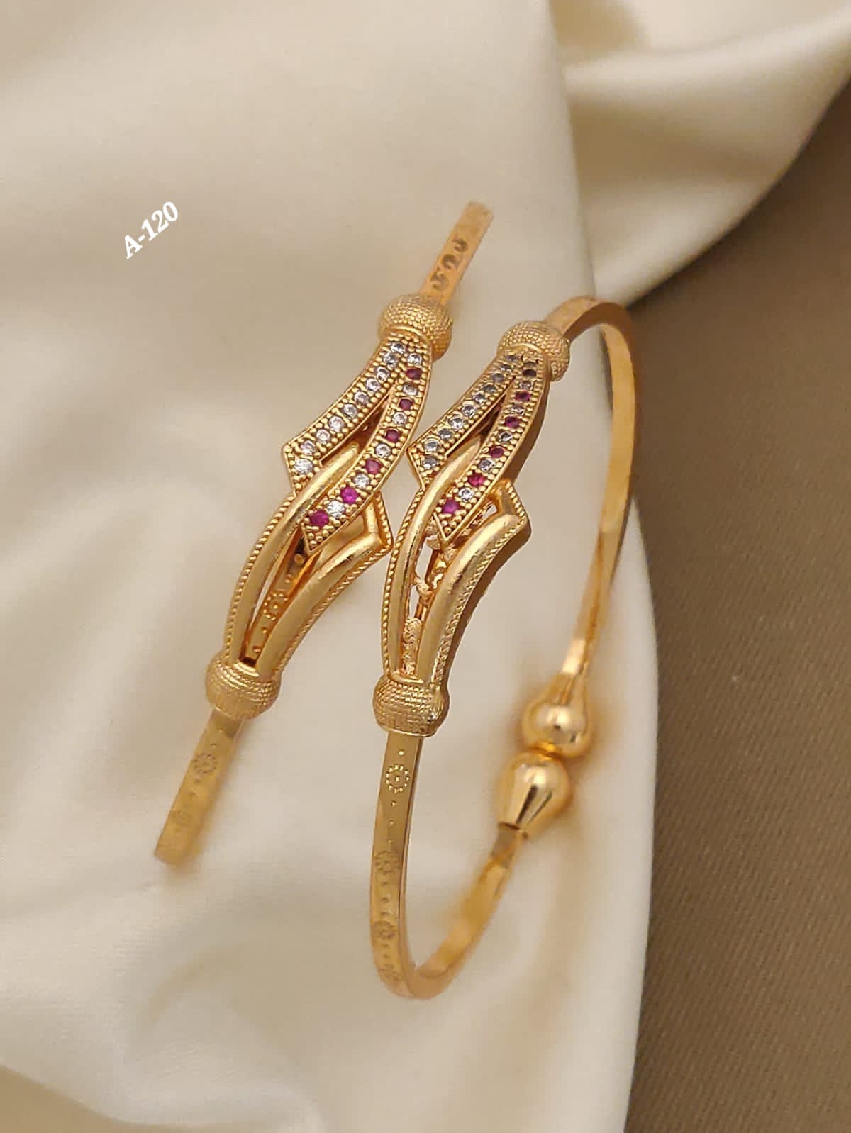 Stylish Adjustable Bracelet For Women & Girls Pack Of 2 Piece (1 Pair)