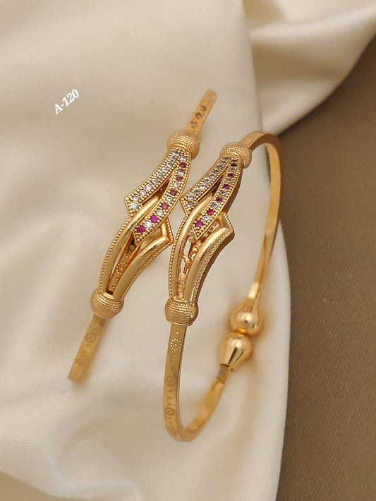 Stylish Adjustable Bracelet For Women & Girls Pack Of 2 Piece (1 Pair)