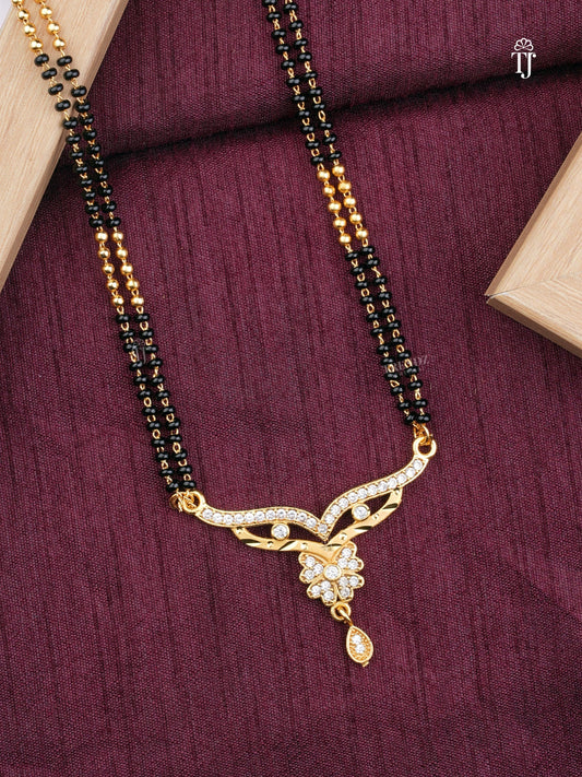 Stylish American Diamond Mangalsutra for Modern Married Women