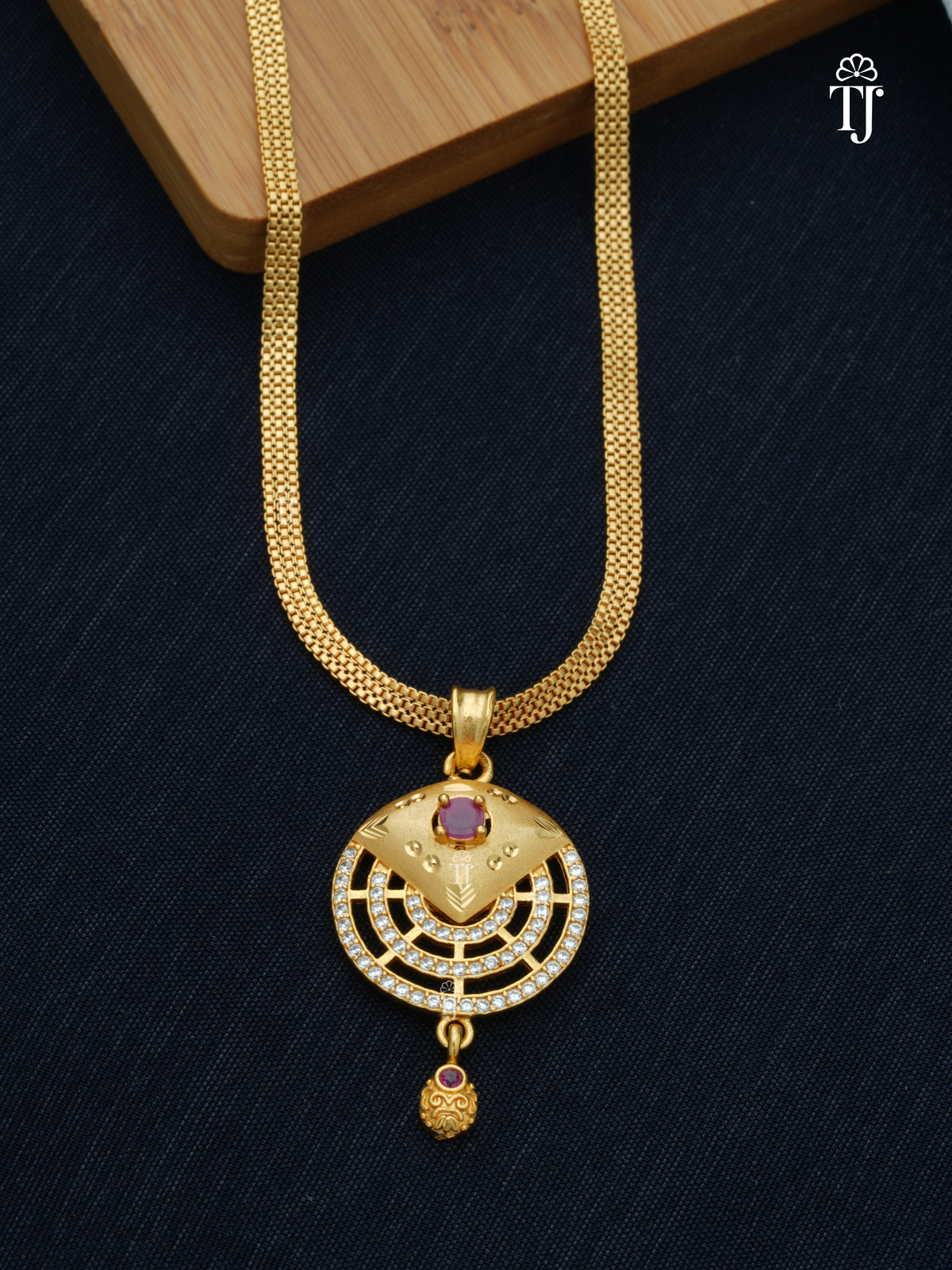 Stylish Pendant Set Artificial for Women | Dazzling Pendant and Earrings Set