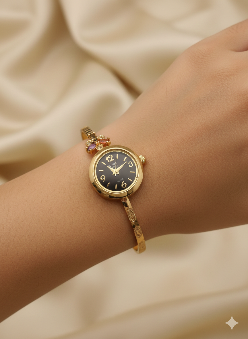 The Aurora Bloom Bracelet Watch For Women & Girls