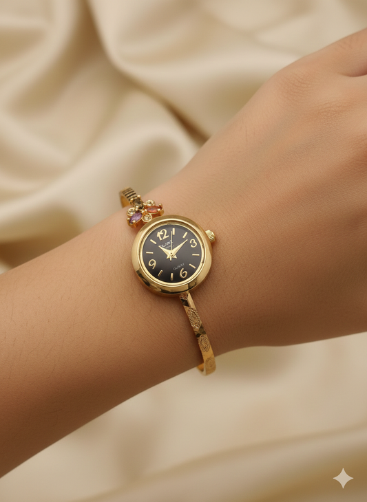 The Aurora Bloom Bracelet Watch For Women & Girls
