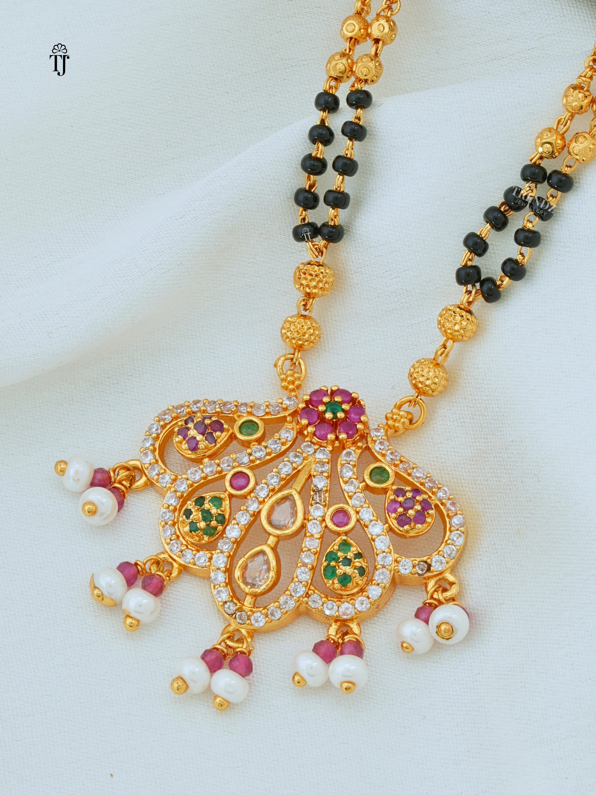 Designer Two-layered Gold Plated Mangalsutra