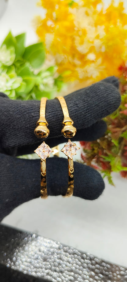 Stylish Adjustable Bracelets For Women & Girls Pack Of 2 Piece (1 Pair)