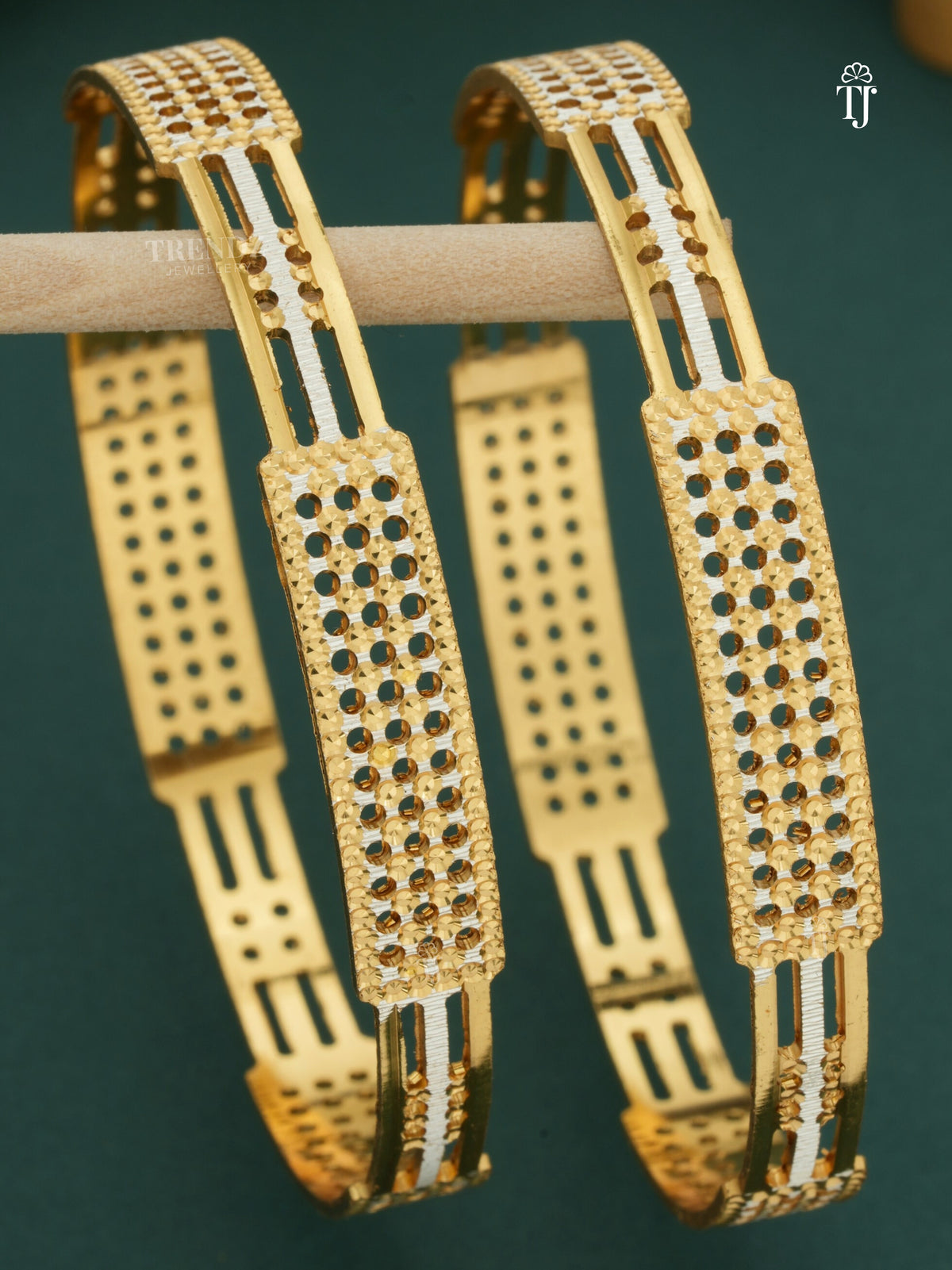 Beautiful Daily Wear Bangles With Sterling Silver Finish