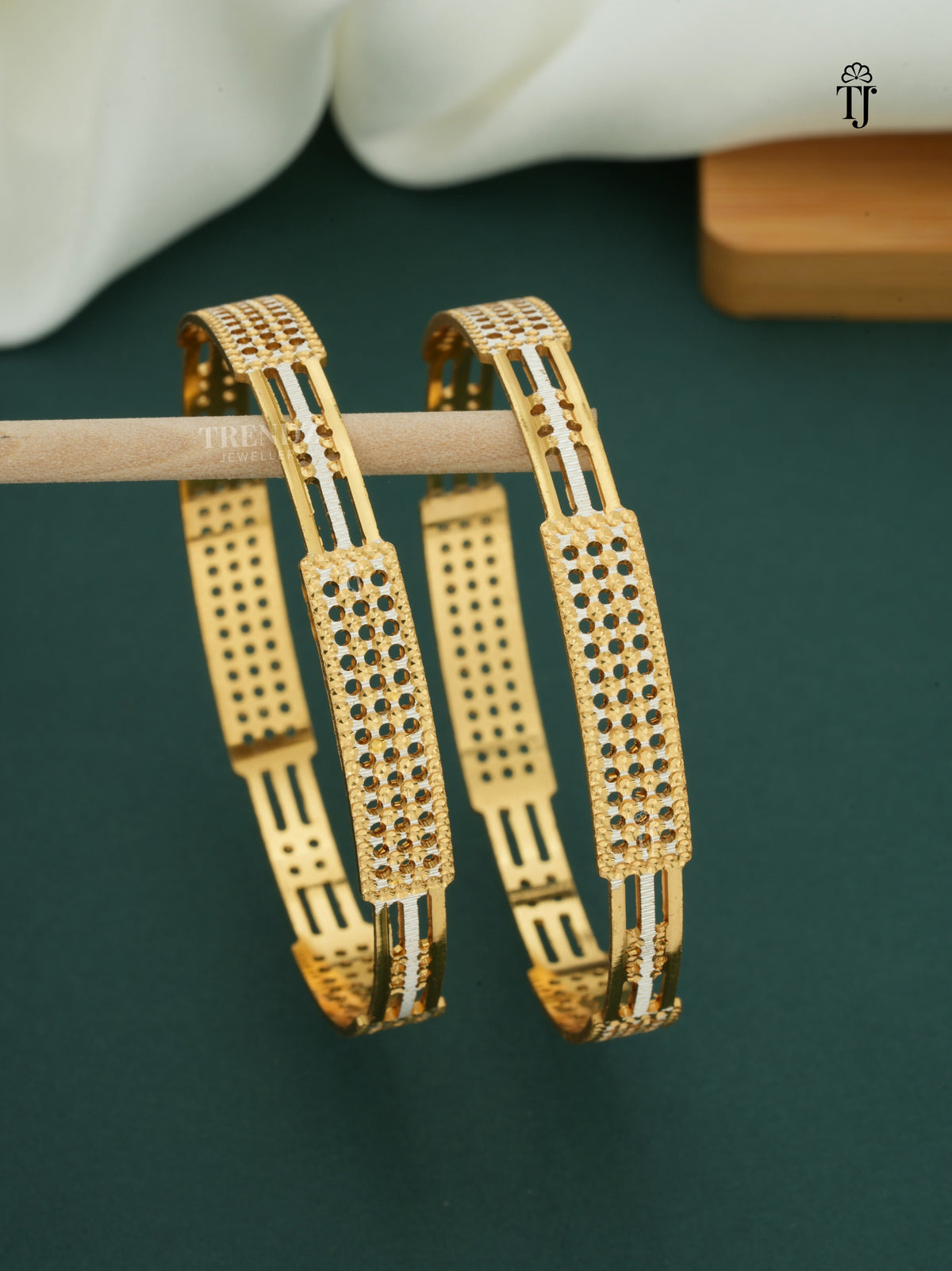 Beautiful Daily Wear Bangles With Sterling Silver Finish