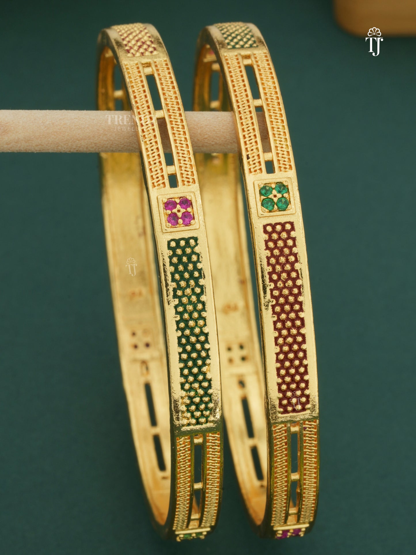 Best Artificial Bangles for Daily Use | Simple and Elegant Plain Bangle Design (1 Pair)